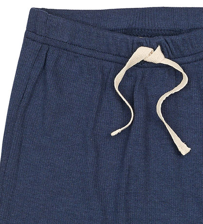 Petit Piao Bukser - Rib - Modal - Dress Blue