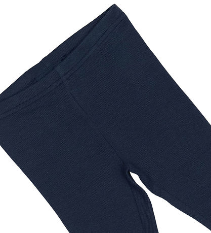 Petit Piao Leggings - Rib - Modal - Dress Blues