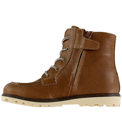 Bundgaard Vinterstøvler - Riley - Wide Fit - Cognac