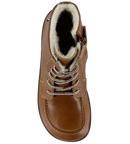 Bundgaard Vinterstøvler - Riley - Wide Fit - Cognac