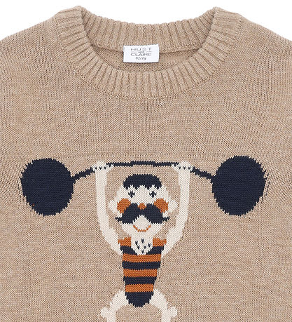 Hust and Claire Bluse - Strik - HCPelle - Biscuit