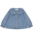 Hust and Claire Skjorte - HCKaroline - Blue Denim