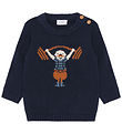 Hust and Claire Bluse - Strik - HCPilou - More Navy