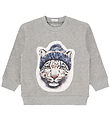 Hust and Claire Sweatshirt - HCSejer - Tile Grey Melange