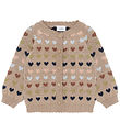 Hust and Claire Cardigan - Strik - HCCamilla - Biscuit