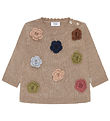Hust and Claire Bluse - Strik - HCpusle - Biscut