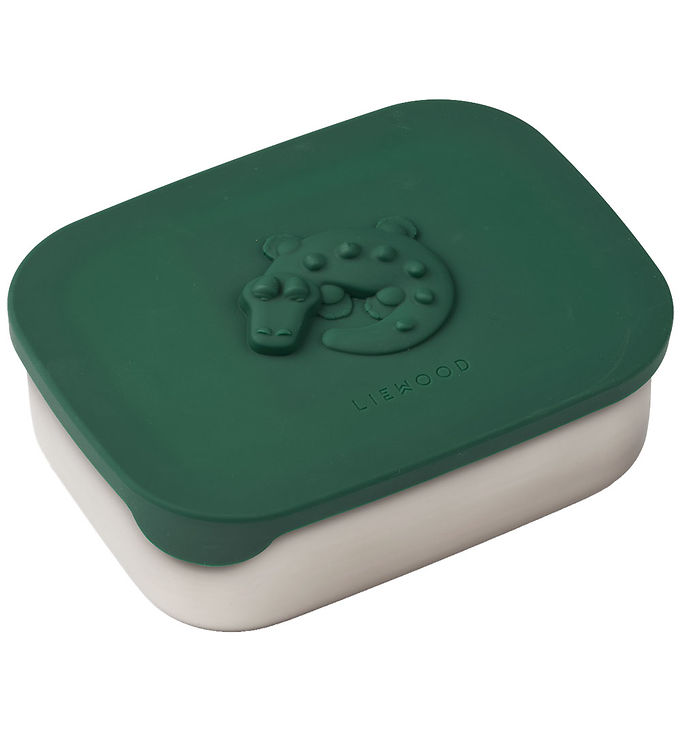 Liewood Madkasse - Silikone/Stål - Arthur - Garden Green m. Krok