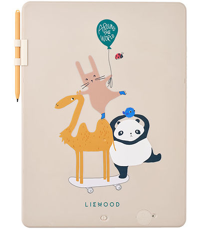 Liewood LCD-Tegnetavle - Zora - Around The World/Sandy