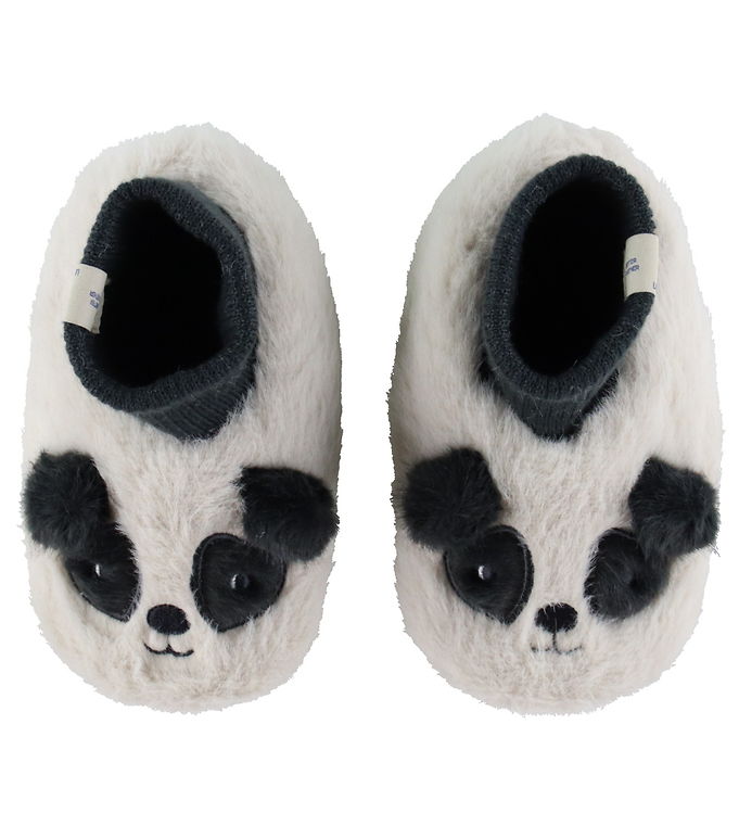 Liewood Hjemmesko - Beth Panda - Sandy/Dark Grey