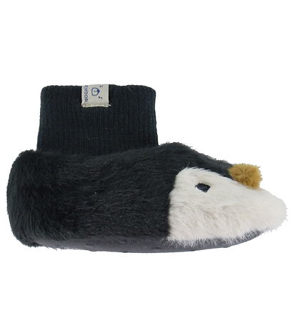 Liewood Hjemmesko - Beth Penguin - Sandy/Dark Grey