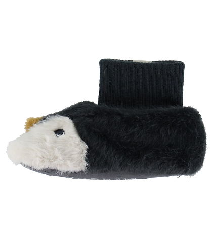Liewood Hjemmesko - Beth Penguin - Sandy/Dark Grey