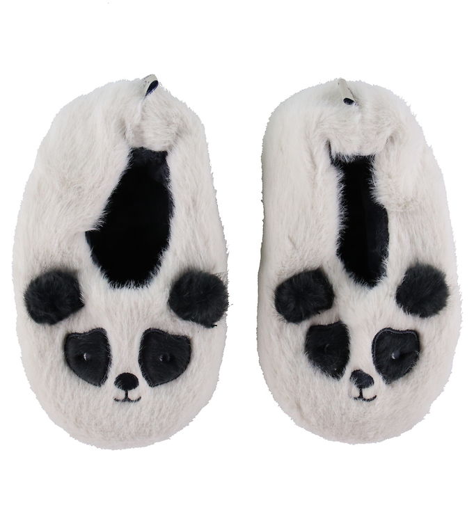 Liewood Hjemmesko - Aviaja Panda - Sandy/Dark Grey