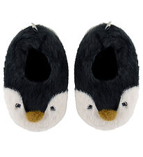 Liewood Hjemmesko - Aviaja Penguin - Sandy/Dark Grey