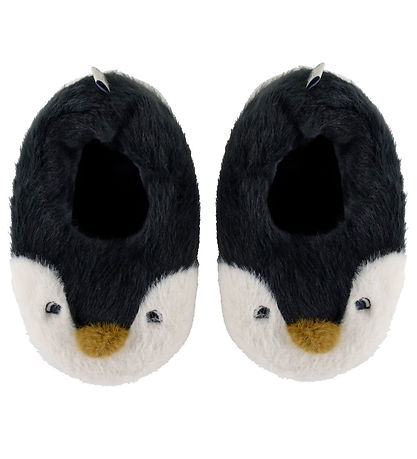 Liewood Hjemmesko - Aviaja Penguin - Sandy/Dark Grey