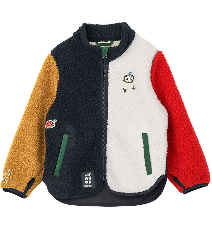 Liewood Fleecejakke - Nolan - Around The World Multi Mix