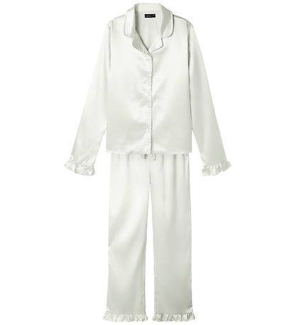 LMTD Pyjamas Set - NlfNightys - White Alyssum