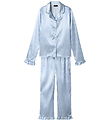 LMTD Pyjamas Set - NlfNightystripes - Windsurfer/White Alyssum