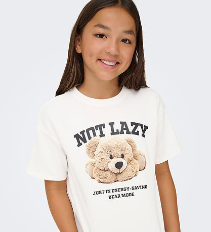 Kids Only T-Shirt - Noos - KogBillie - Cloud Dancer/Lazy