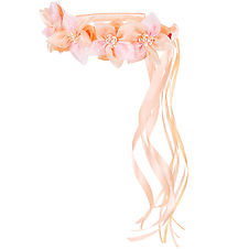 Souza Udklædning - Hårbøjle m. Blomster - Evaline - Rosa