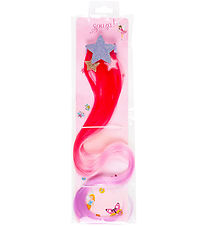 Souza Udklædning - Hårklemme m. Hår - Inge - Pink/Lilla Souza Udklædning - Hårklemme m. Hår - Inge - Pink/Lilla