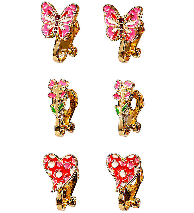 Souza Udklædning - Øreklips - 3-pak - Finelie