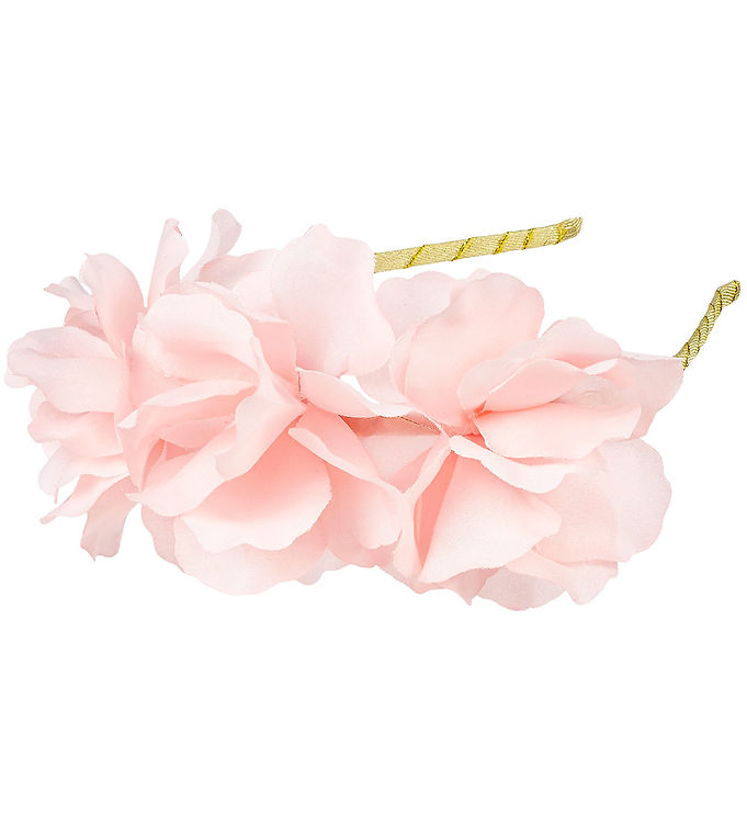 Souza Udklædning - Hårbøjle m. Blomster - Annemarie - Rosa