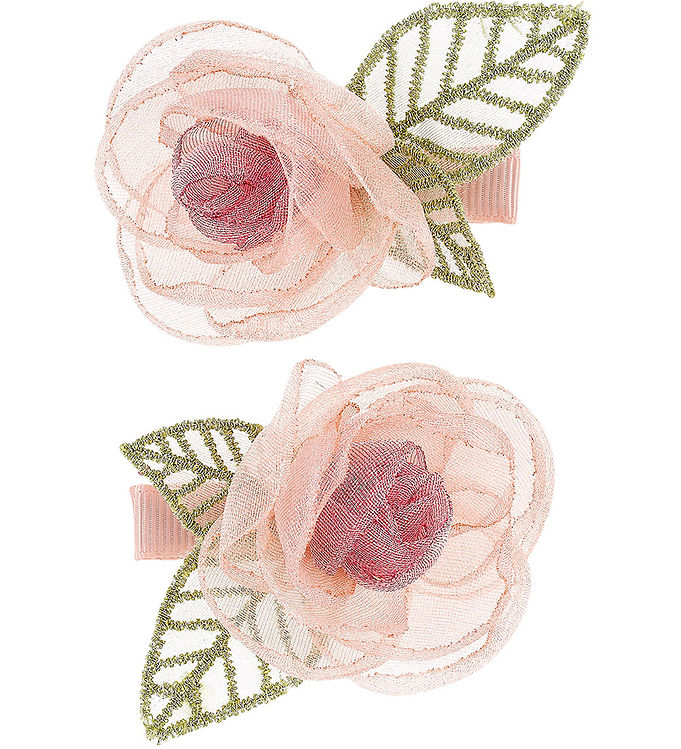 Souza Hårklemmer - 2-pak - Blomster