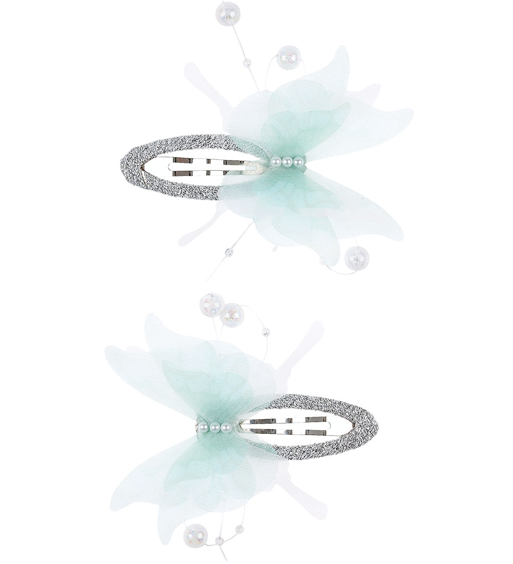 Souza Haarspange - 2er-Pack - Blaue Schmetterlinge - Souza - One Size - Haarschmuck