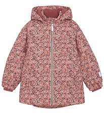 Minymo Vinterjakke - AOP - Peach Whip Minymo Vinterjakke - AOP - Peach Whip