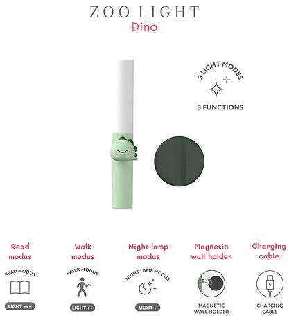 The Zoofamily Lampe - Dino