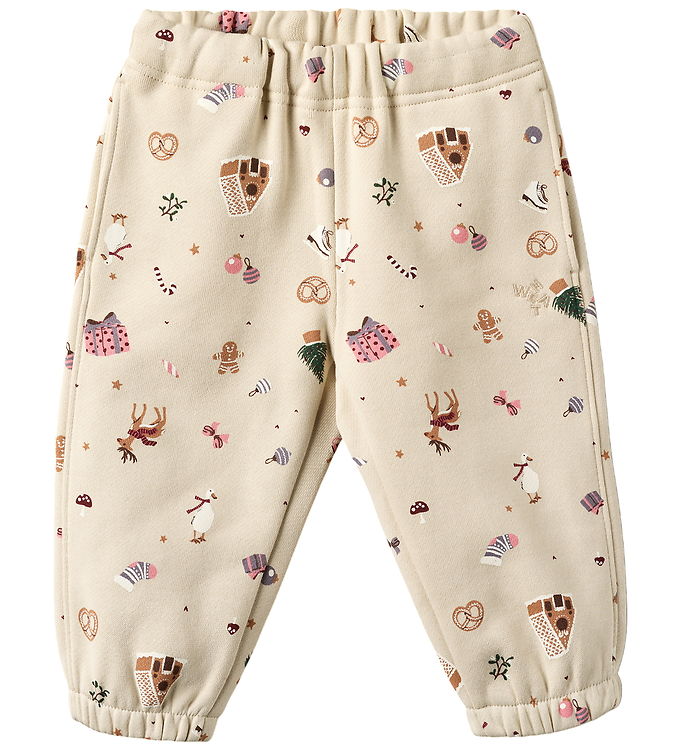 Wheat Sweatpants - Cass - Offwhite Holiday