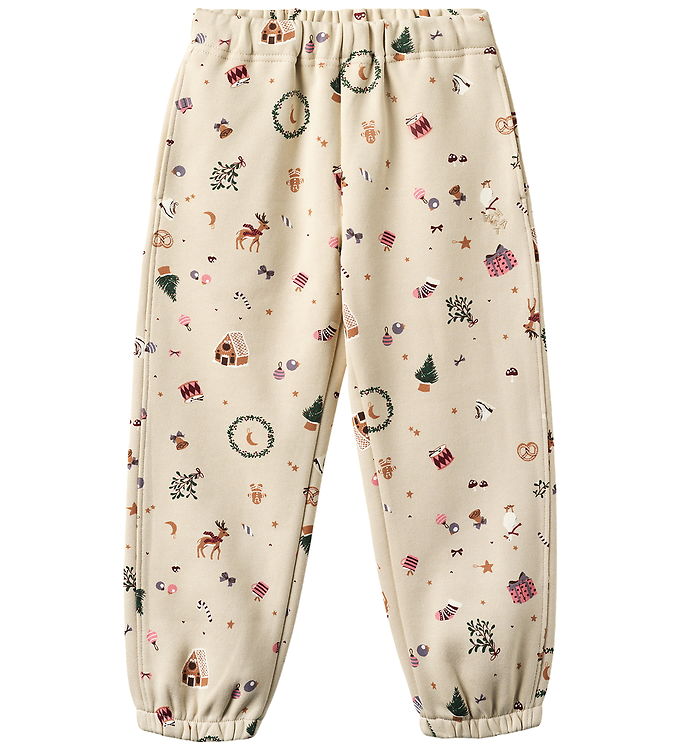 Wheat Sweatpants - Cass - Offwhite Holiday