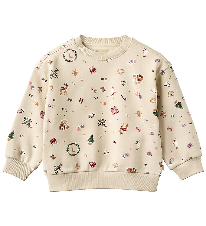 Wheat Sweatshirt - Elliot - Offwhite Holiday