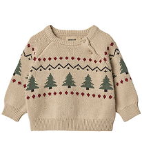 Wheat Bluse - Strik - Balou -  Warm Sand