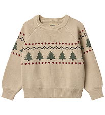 Wheat Bluse - Strik - Balou - Warm Sand Wheat Bluse - Strik - Balou - Warm Sand