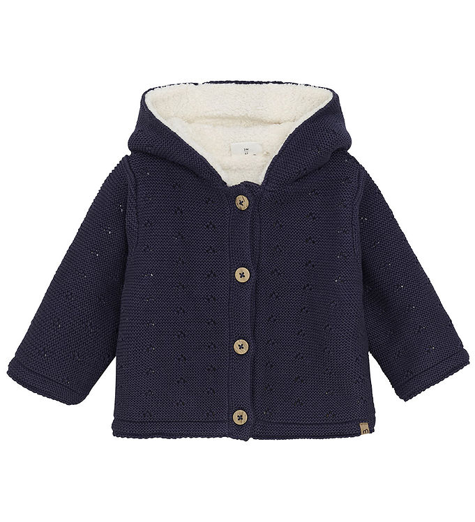 Minymo Cardigan m. Teddy - Parisian Night