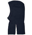 Color Kids Balaclava - Wool/Acrylic - 2-layer - Total Eclipse