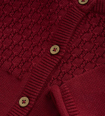 Gilet Fixoni - Tricoté - Syrah