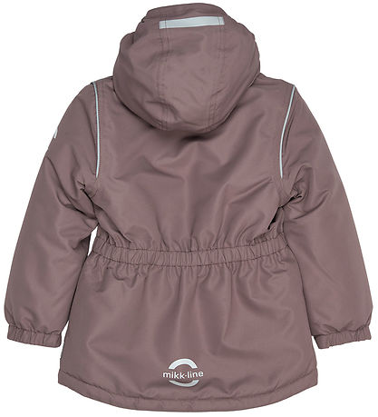 Mikk-Line Vinterjakke m. Fleece - Sparrow