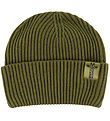Danefæ Hue - Strik - Dyrland - Olive