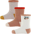 Liewood Strømper - 3-pak - Eloy - Peach/Sandy Mix Liewood Strømper - 3-pak - Eloy - Peach/Sandy Mix