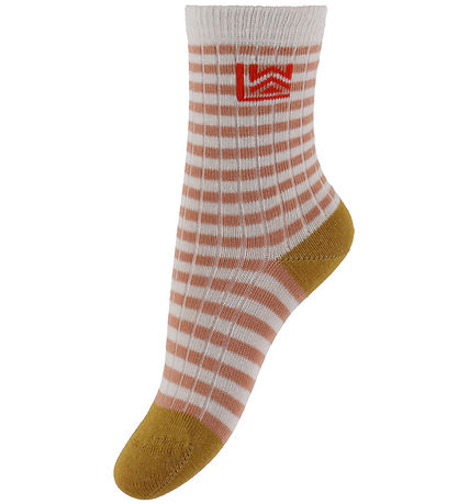 Liewood Strømper - 3-pak - Silas - Peach Sea Shell Mix