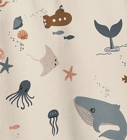 Liewood Nattøj - Wilhelm - Sea Creature/Sandy