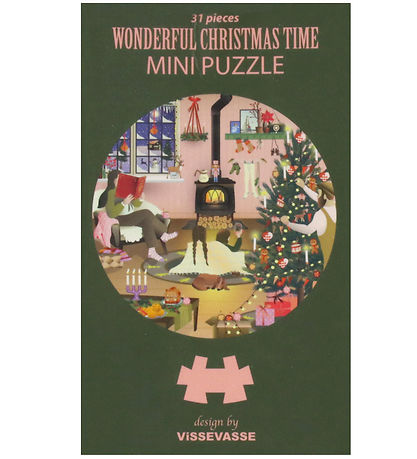 Vissevasse Puslespil - 31 Brikker - Wonderful Christmastime