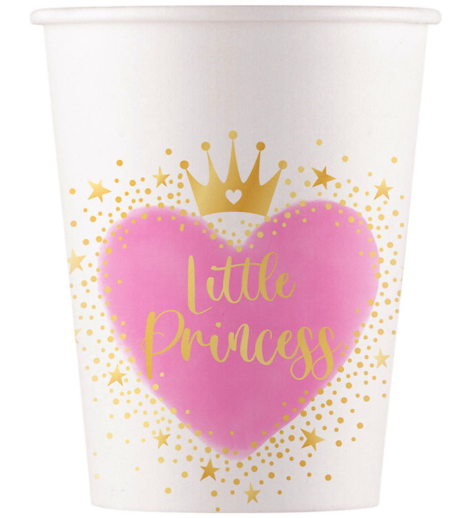 Decorata Party Papkrus - 8-pak - 200 ml - My Little Princess