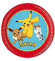 Decorata Party Paper plates - 8-Pack - 19.5 cm - Pokémon