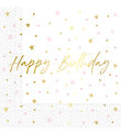 Decorata Party Servietter - 20-pak - 33*33 cm - Birthday Candles