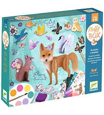 Djeco Kreasæt - 6 Projekter - Fluffy Box Djeco Kreasæt - 6 Projekter - Fluffy Box