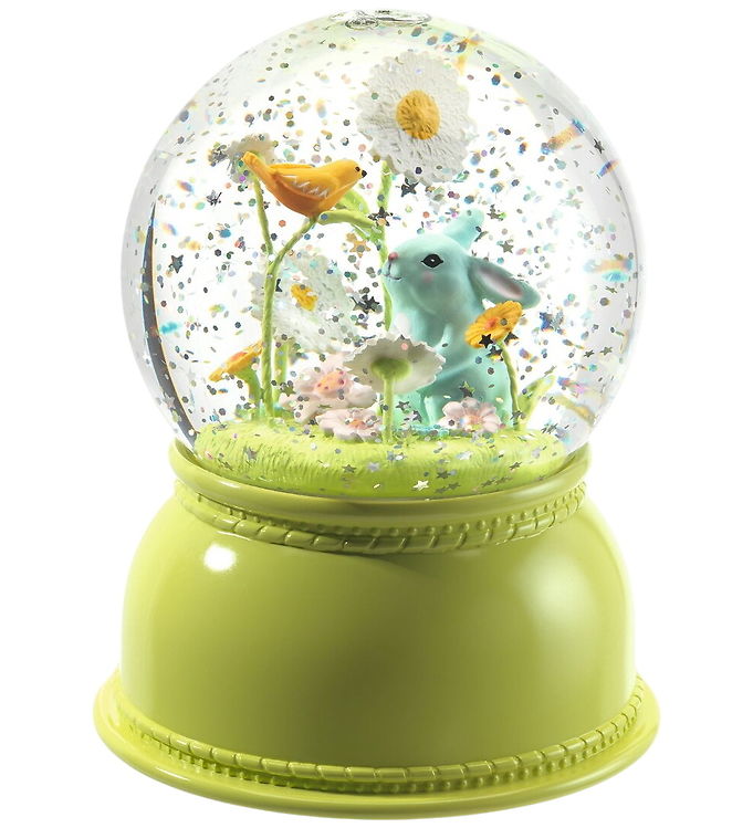 Djeco Snekugle m. Lys - 14 cm - Kanin