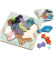 Djeco Puslespil - Formanimo - 14 Brikker Djeco Puslespil - Formanimo - 14 Brikker